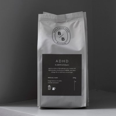 Kaffe ADHD malen 250g - By Ellinor