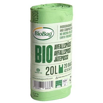 BioBag Avfallspåse 20l